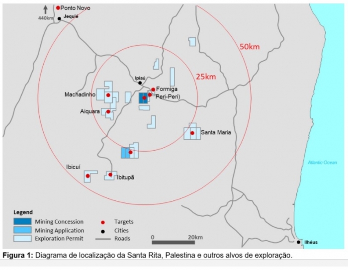 Atlantic Nickel descobre área com potencial para exploração de níquel sulfetado